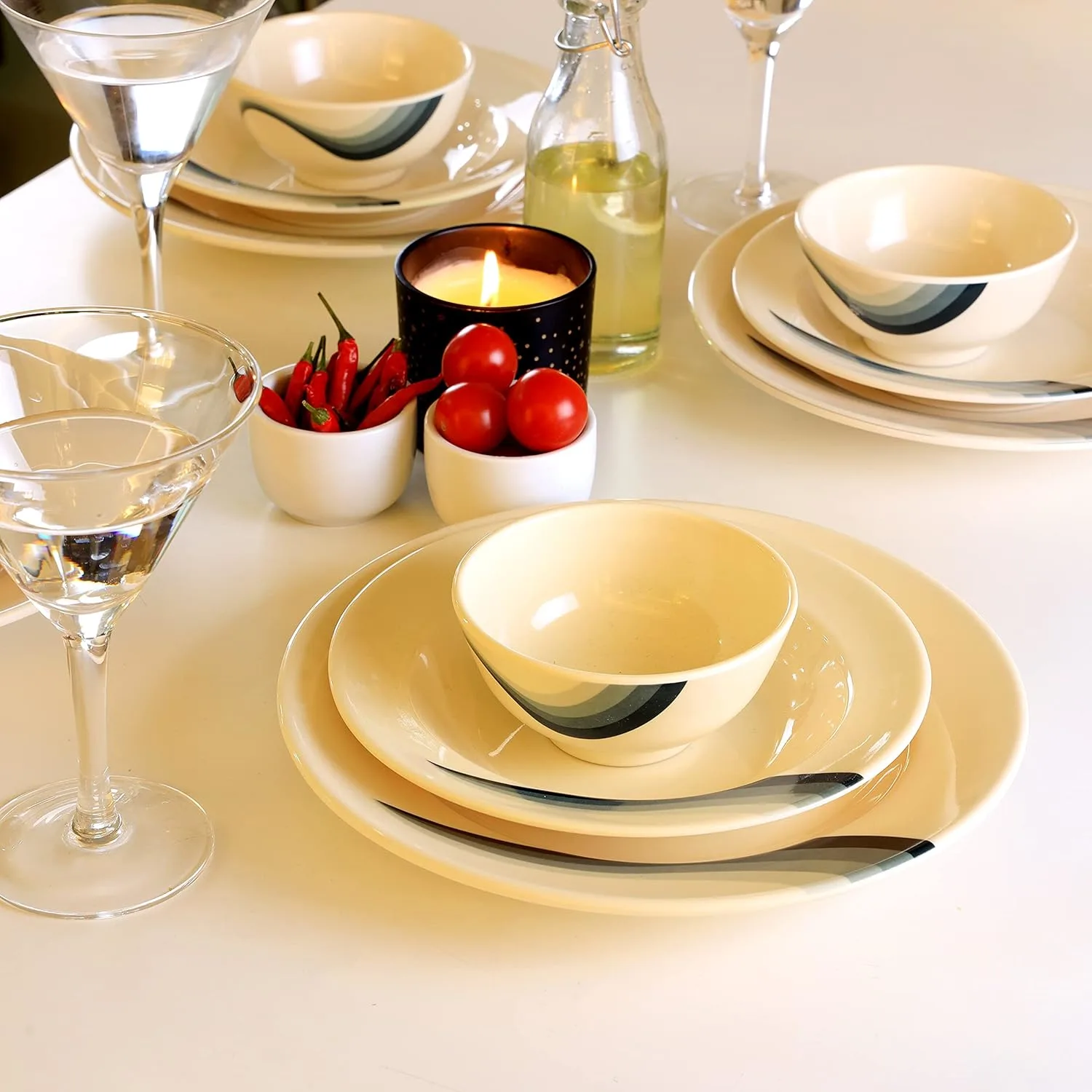 royalford dinner set 4