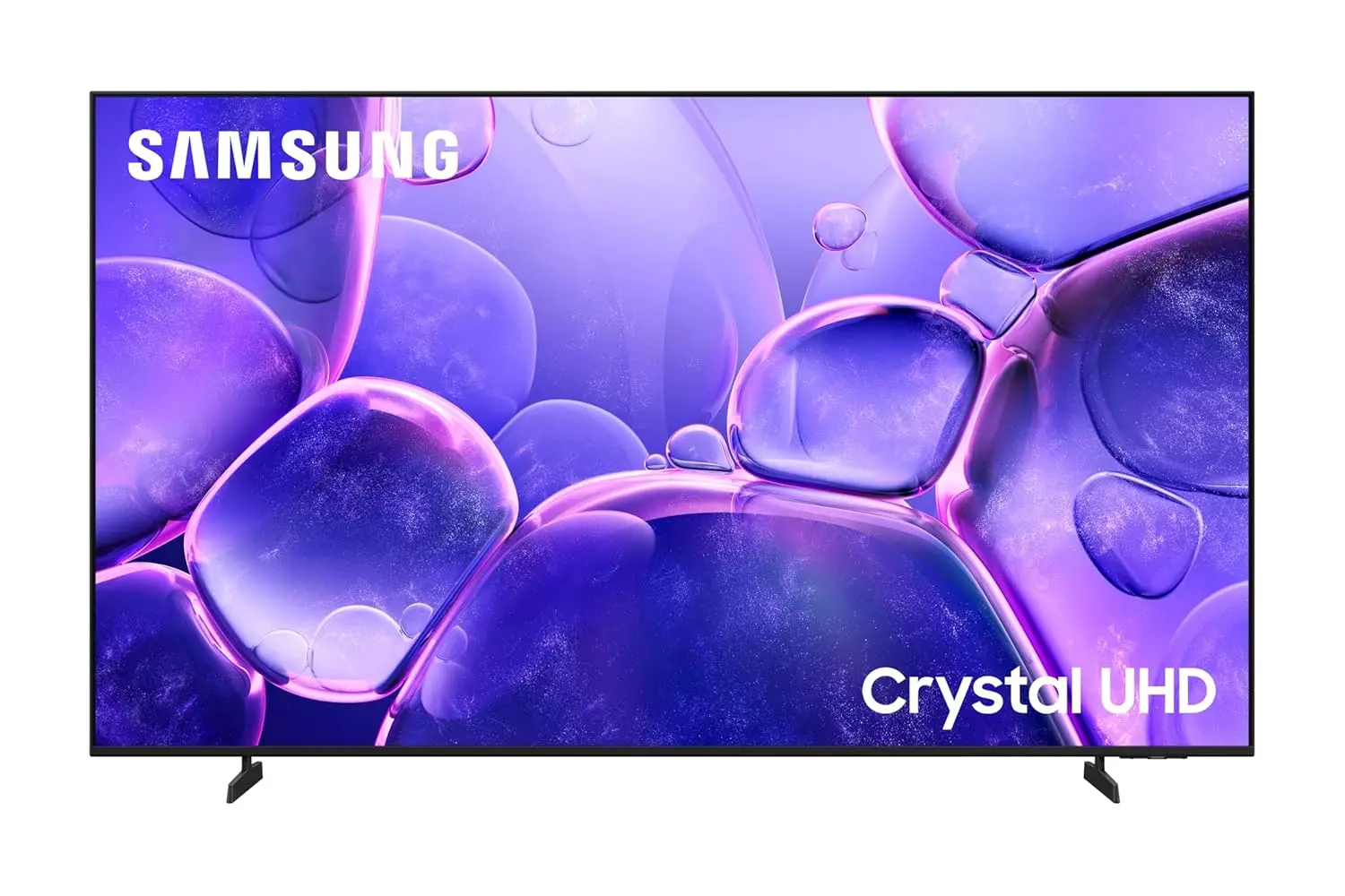 This is a Samsung 65-inch 4K UHD Smart TV with Crystal Processor 4K, MetalStream Design, Samsung Knox Security, and endless free content, providing a stunning viewing experience.