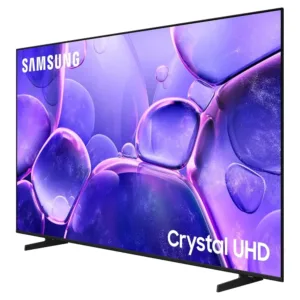 This is a Samsung 65-inch 4K UHD Smart TV with Crystal Processor 4K, MetalStream Design, Samsung Knox Security, and endless free content, providing a stunning viewing experience.