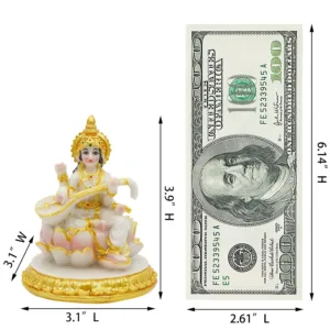 saraswati statue hindu goddess 6