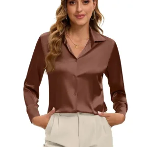 satin button shirt 3