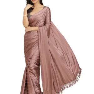 satin saree women 1