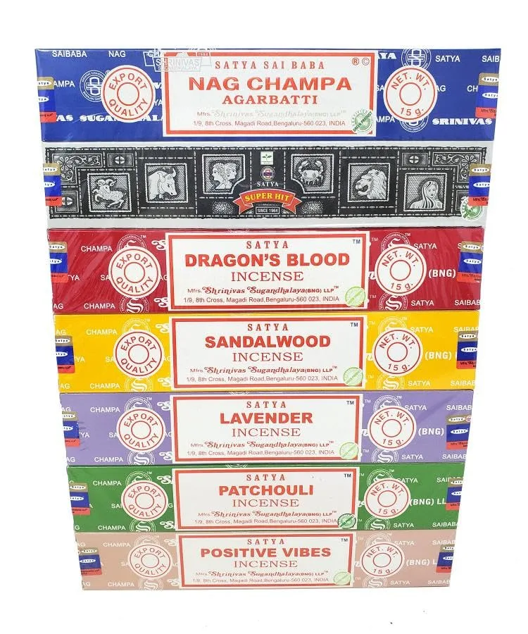 satya incense gift set 3