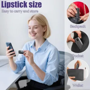 This 50-pack of gray 3-in-1 screen cleaner spray wipes effectively removes fingerprints and dirt from touchscreens on phones, laptops, iPads, TVs, and car screens, featuring a built-in cleaning solution and reusable microfiber cloth.