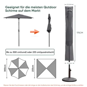 sekey parasol cover 2