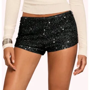 sequin shorts women 2