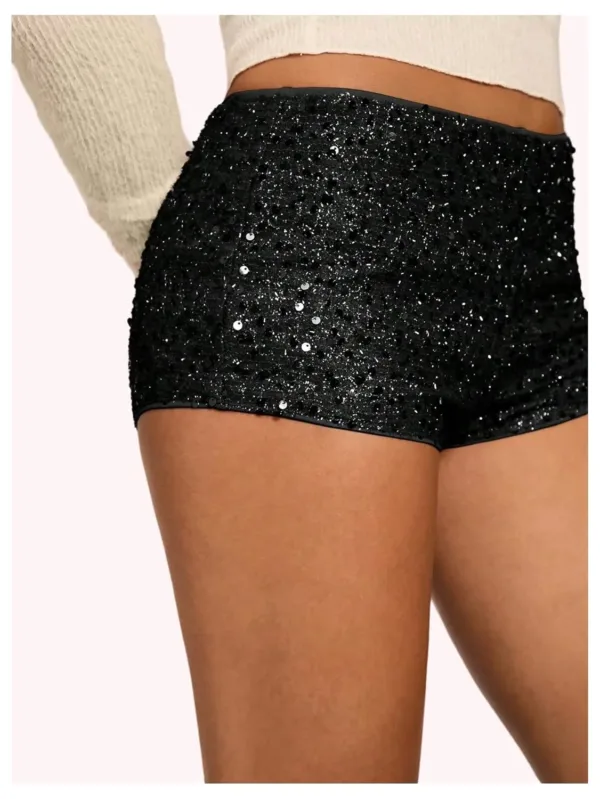 sequin shorts women 3