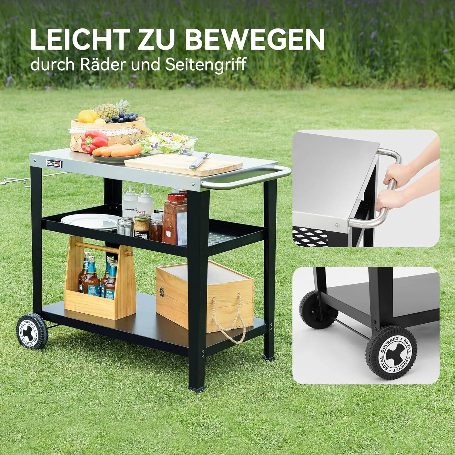 serving trolley bin bag 5