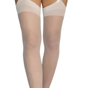 sheer plain stockings 7