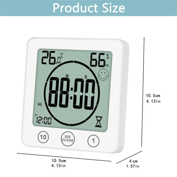 shower clock timer 7