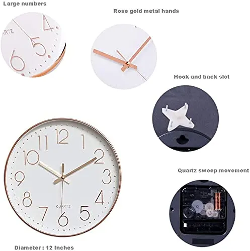 silent wall clock battery 2