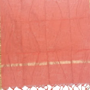 silk dupatta orange 3