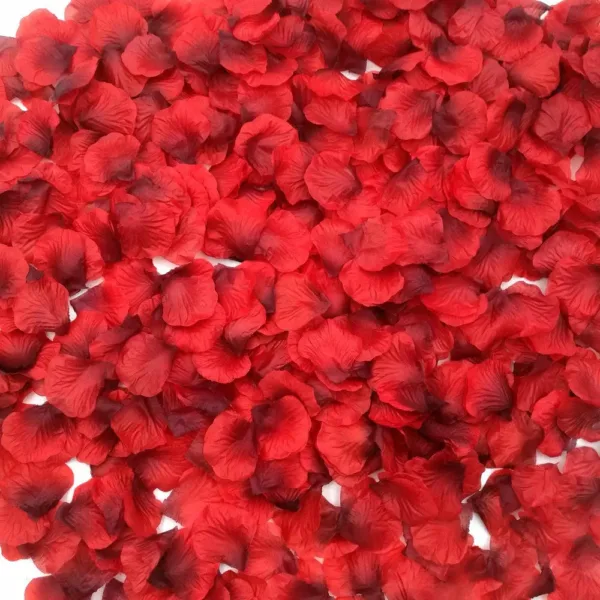 silk rose petals 1
