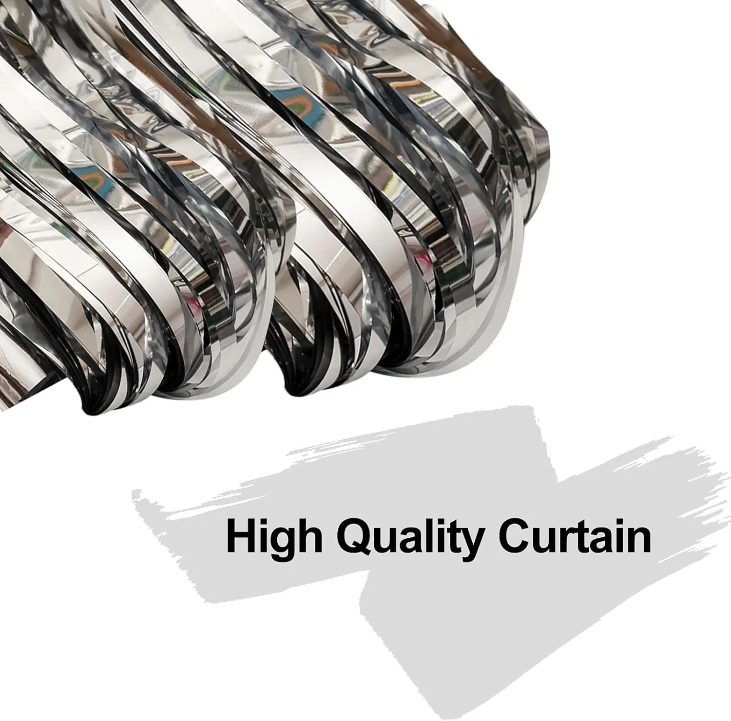 silver foil fringe xmas 3