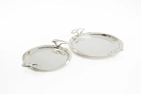 silver plated serving tray 1