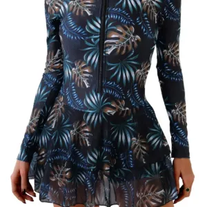 skirted swimsuit long sleeve 1