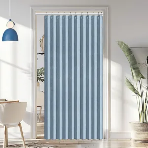 sky blue door blinds 1