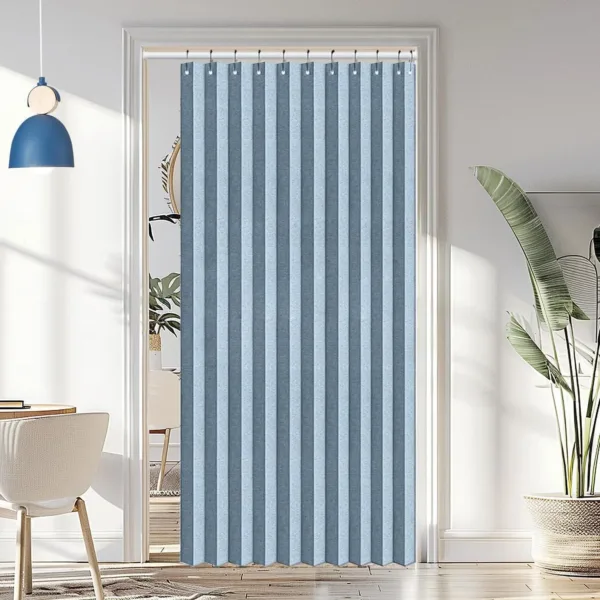 sky blue door blinds 1