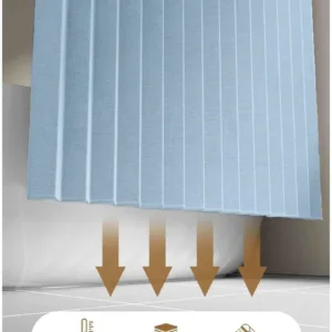 sky blue door blinds 2