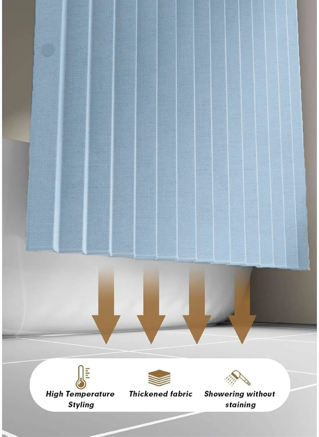 sky blue door blinds 2
