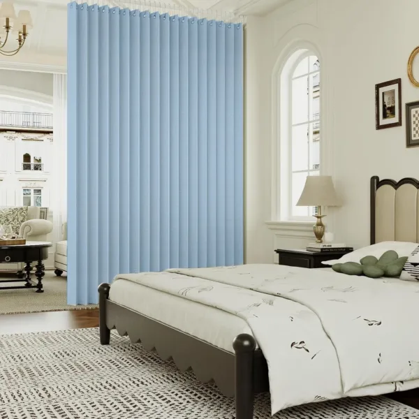 sky blue door blinds 5