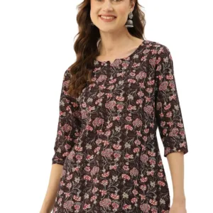 sleeve v neck tunic 1
