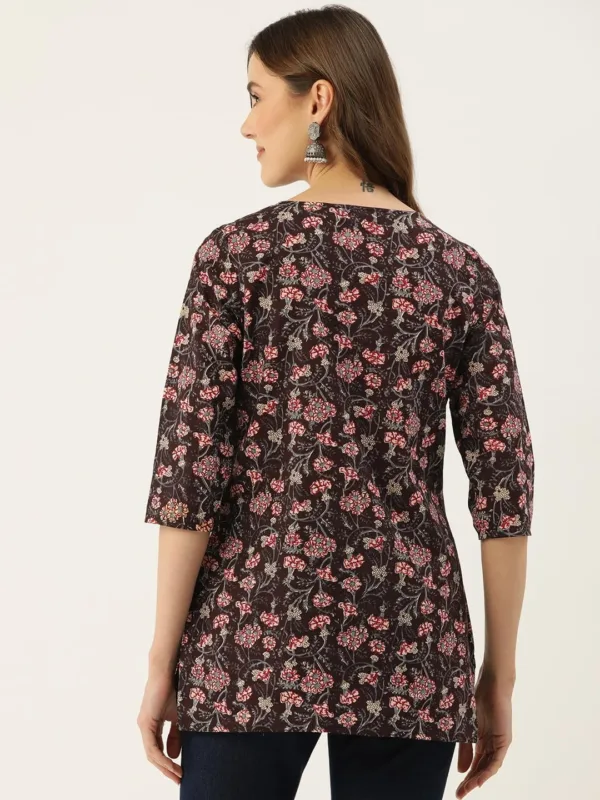 sleeve v neck tunic 4