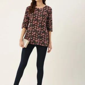 sleeve v neck tunic 5