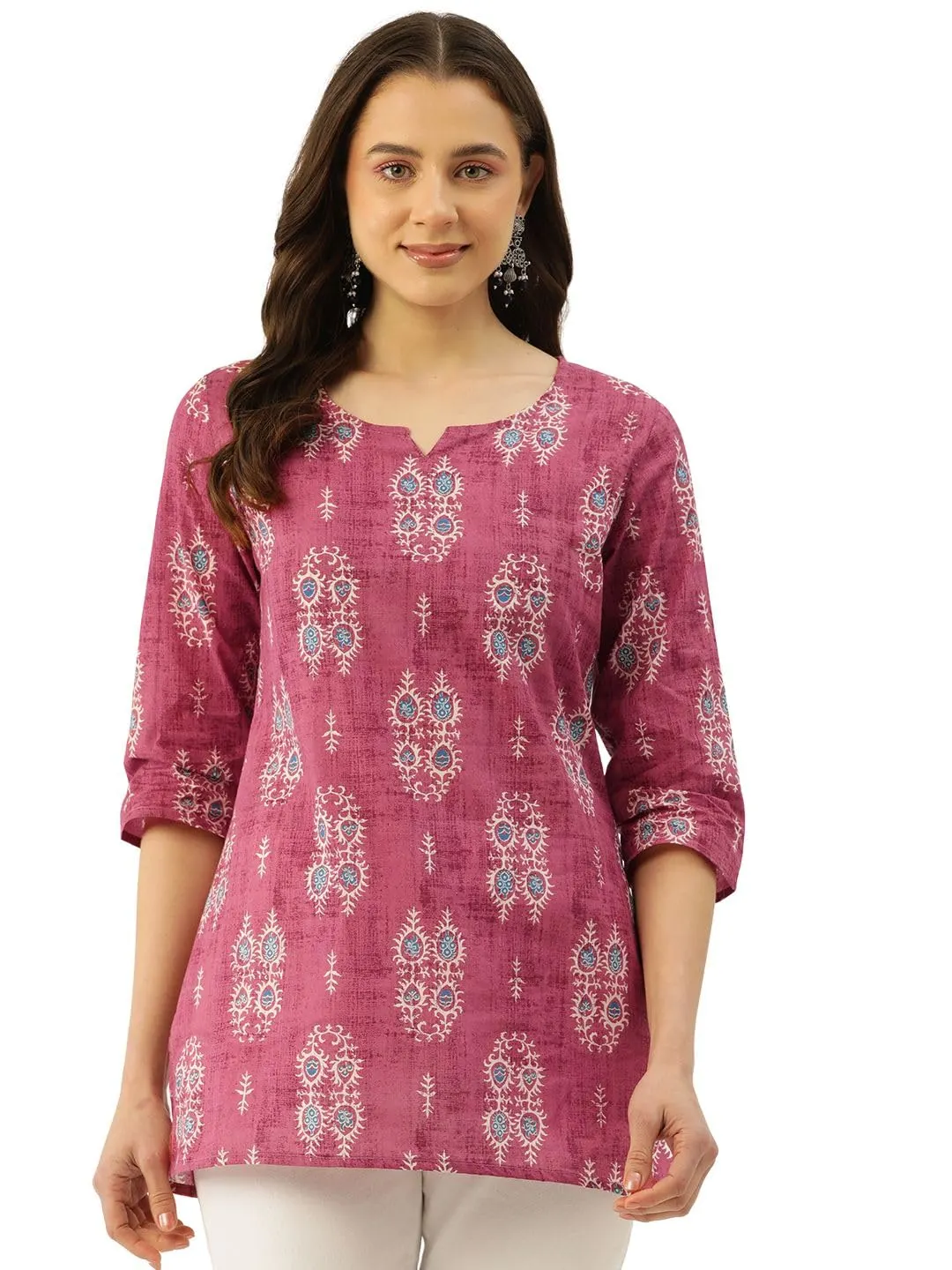 sleeve vneck tunic top 1