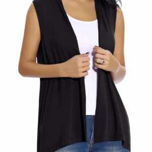 sleeveless cardigan vest 3