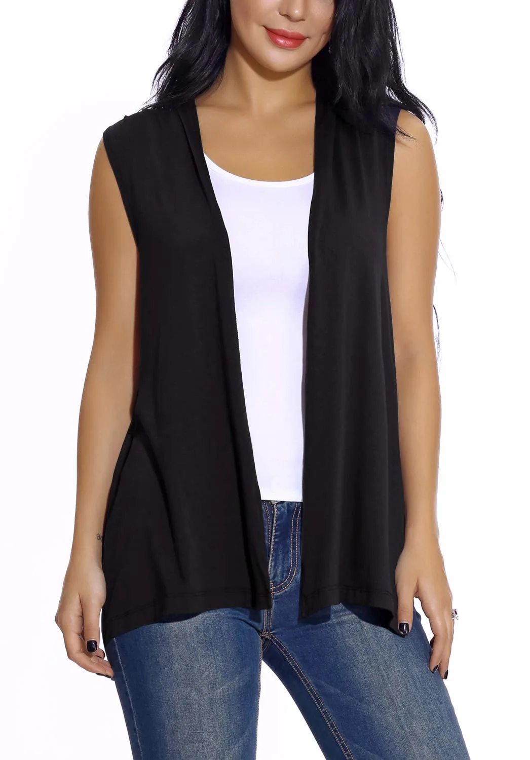 sleeveless cardigan vest 4