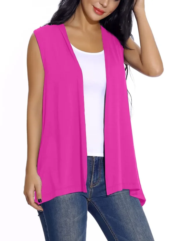 sleeveless cardigan vest 7
