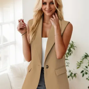 sleeveless vest blazer 4