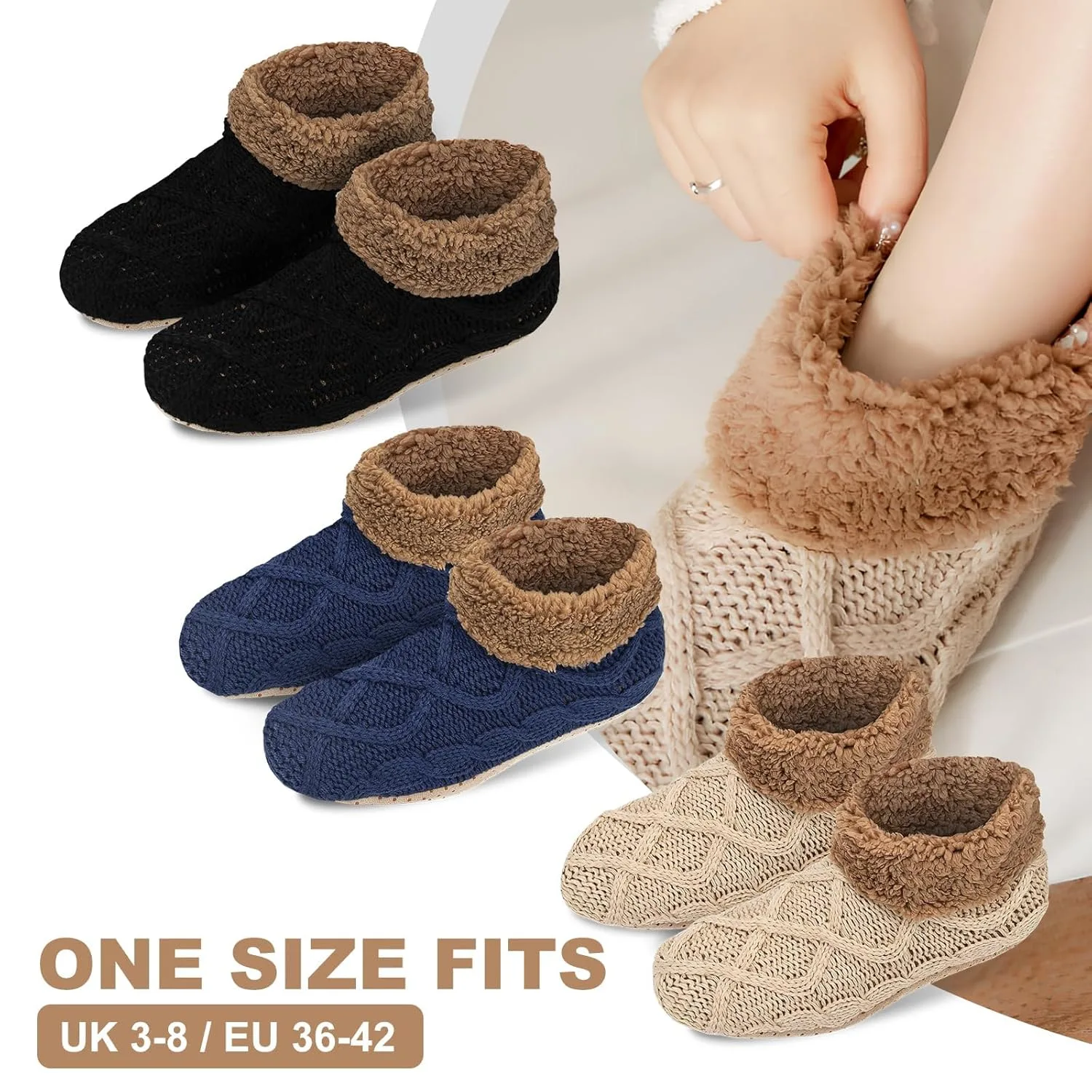 slipper socks women men 7