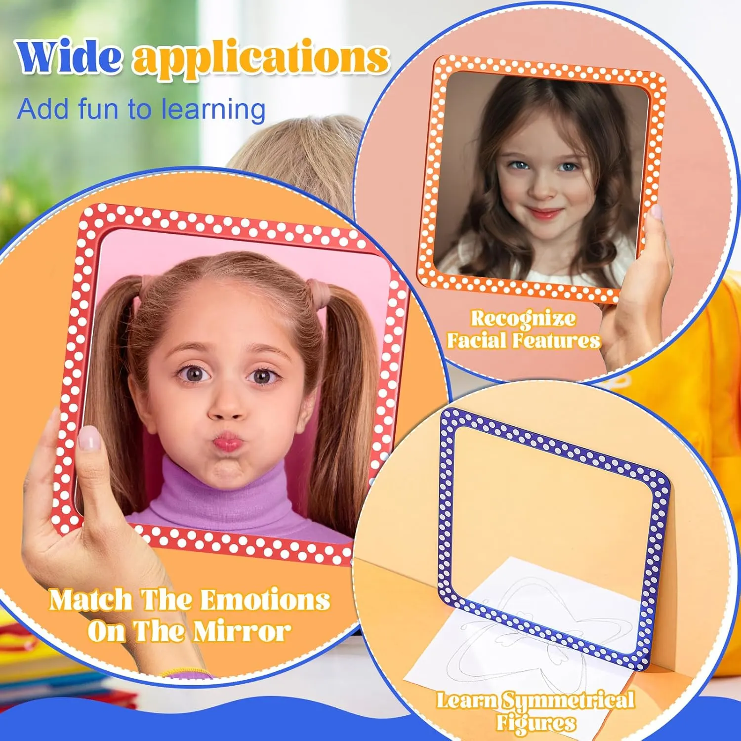 small mirrors square 4