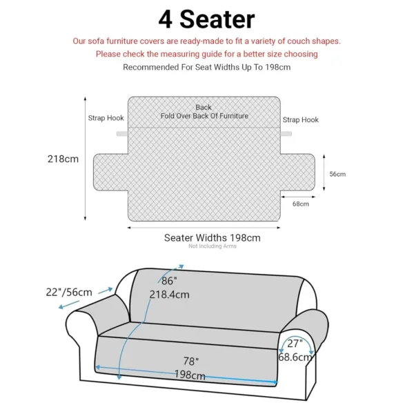 sofa cover waterproof 3