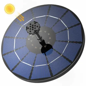 solar fountain battery 1