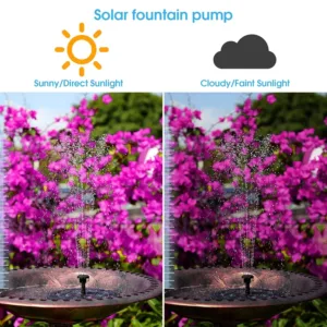 solar fountain battery 3
