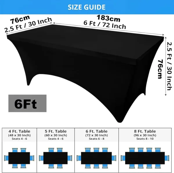 spandex table cover 6