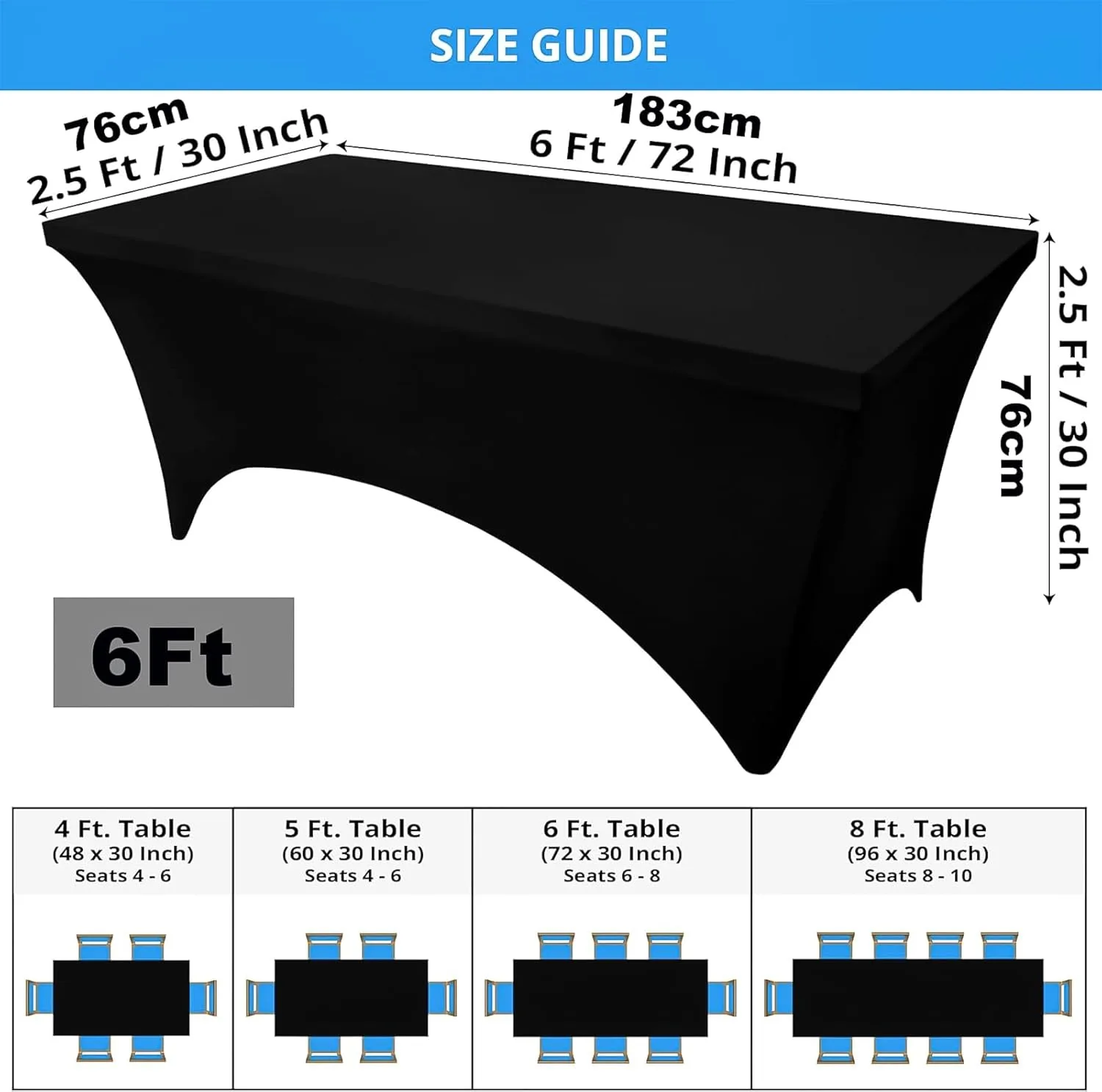 spandex table cover 6