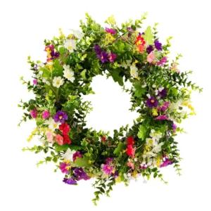 spring wreath front door 1