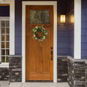 spring wreath front door 6