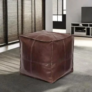 square pouf ottoman cover 1