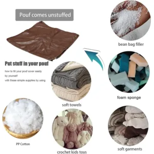 square pouf ottoman cover 3