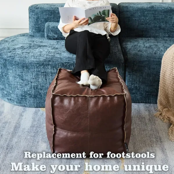 square pouf ottoman cover 6