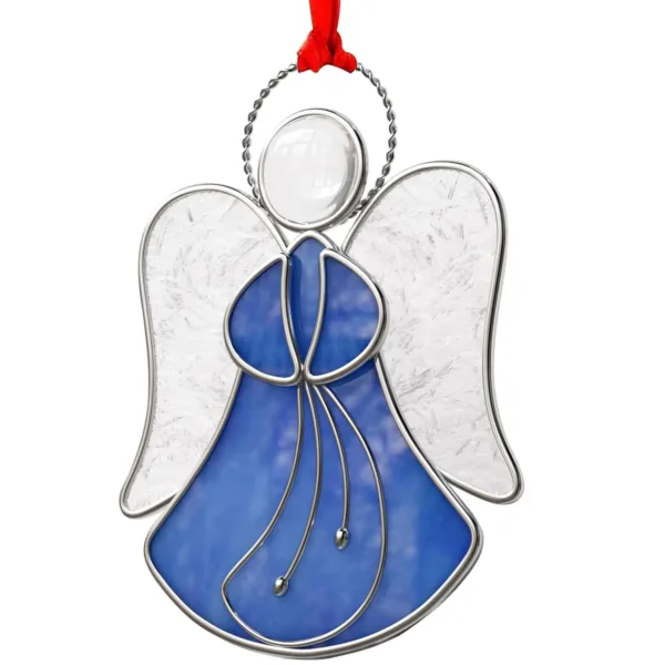 stained glass angel suncatcher 1