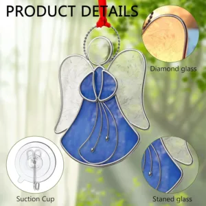 stained glass angel suncatcher 5