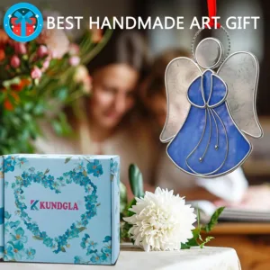 stained glass angel suncatcher 7