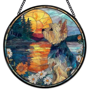 stained glass yorkshire flower 1