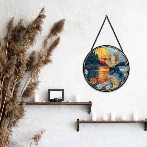 stained glass yorkshire flower 2